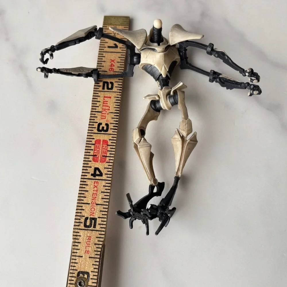 Star Wars Hasbro Figure Lot Anakin Jar Jar Nute Gunray‎ Clone Trooper Grievous